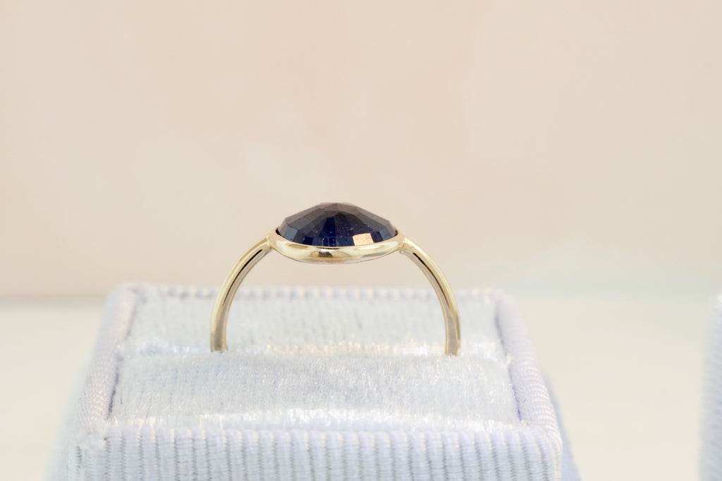 Jolie Sapphire Solitaire Ring-Rings-Nari Fine Jewels-Nari Fine Jewels
