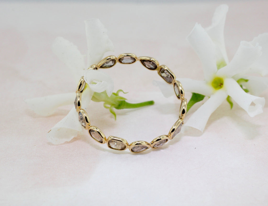 Aiyana Colored Diamond Skinny Eternity Ring-Rings-Nari Fine Jewels-Nari Fine Jewels