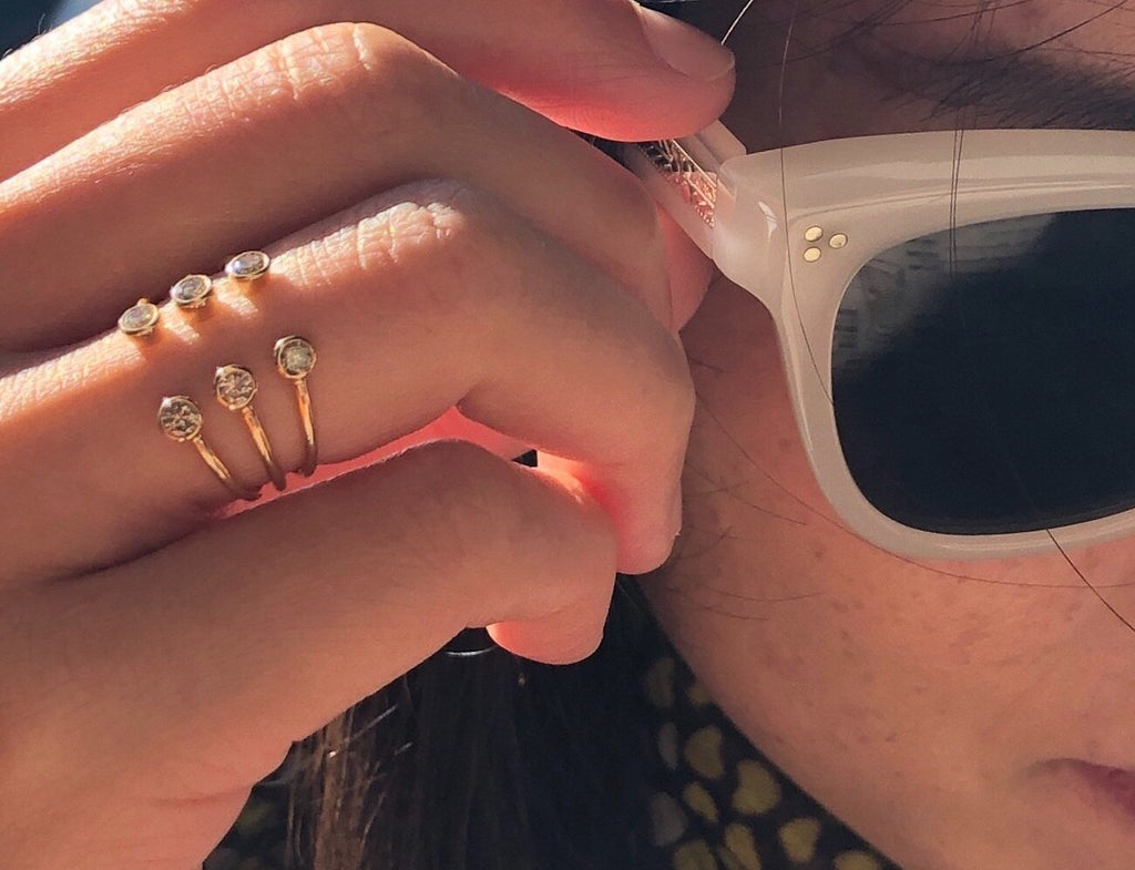 Kiss Colored Diamond Ring-Rings-Nari Fine Jewels-Nari Fine Jewels